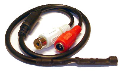  Активный микрофон MIC0361 для систем аудиорегистрации и аудиоконтроля.